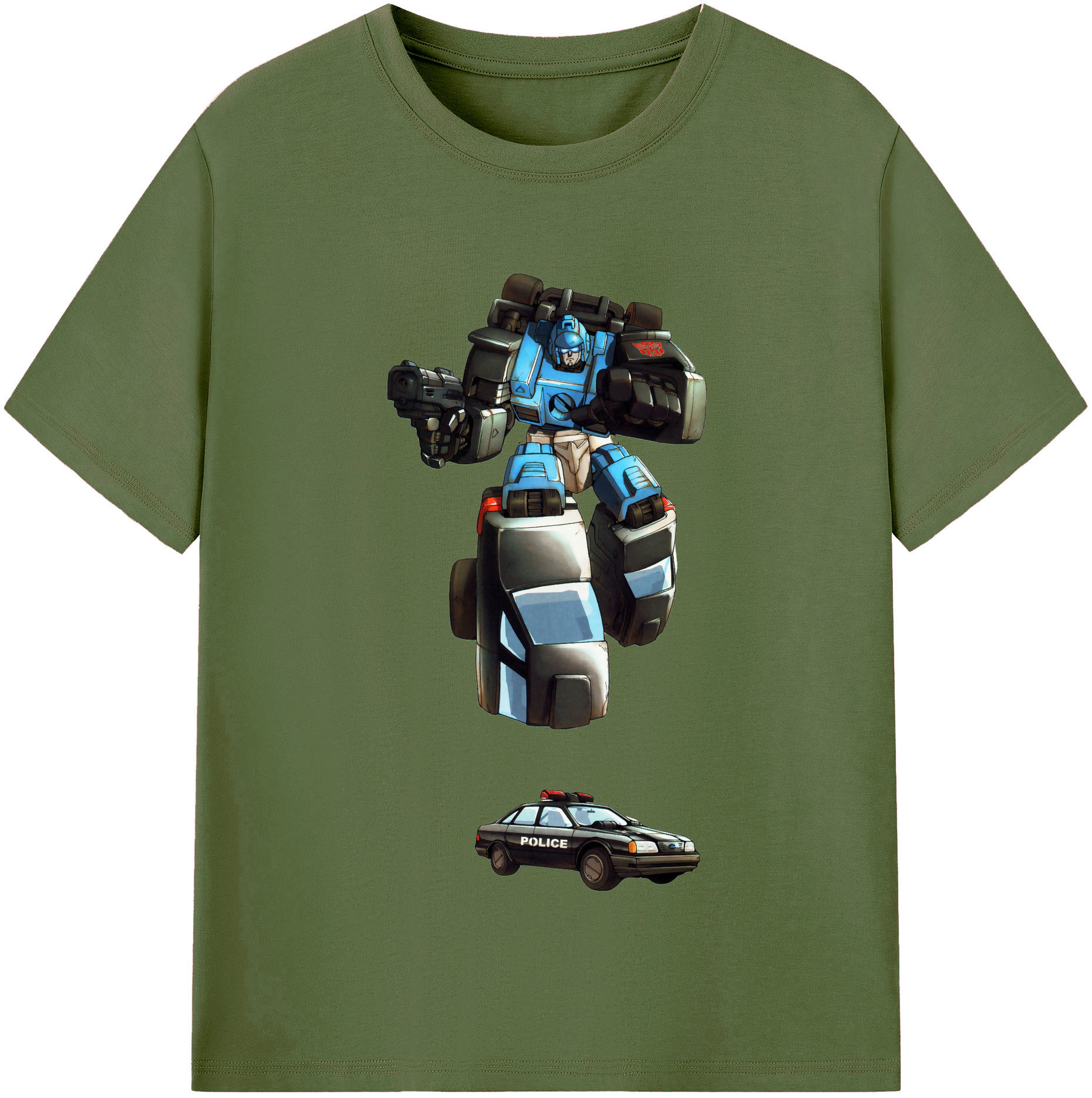 （画像用）  綿100％半袖Tシャツ（フロントプリント）
